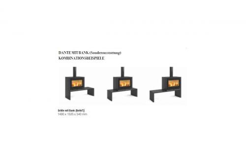 Kaminofen Dante von La Nordica: Bank